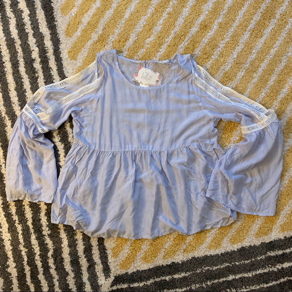 Pink rose NWT blouse